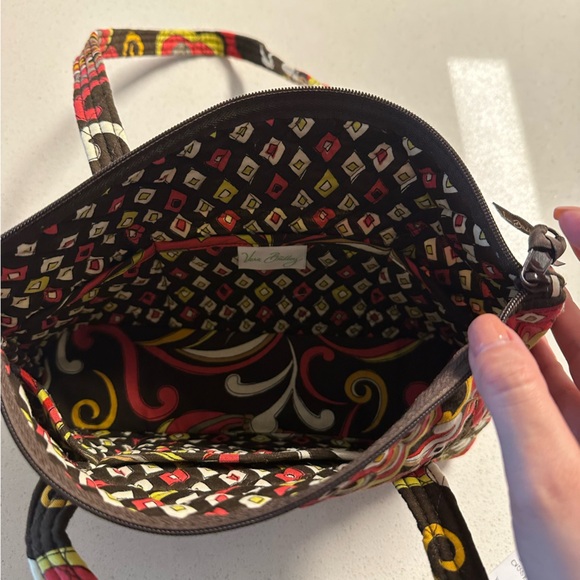 Vera Bradley Brown Puccini Mini Shoulder Bag - Picture 7 of 8